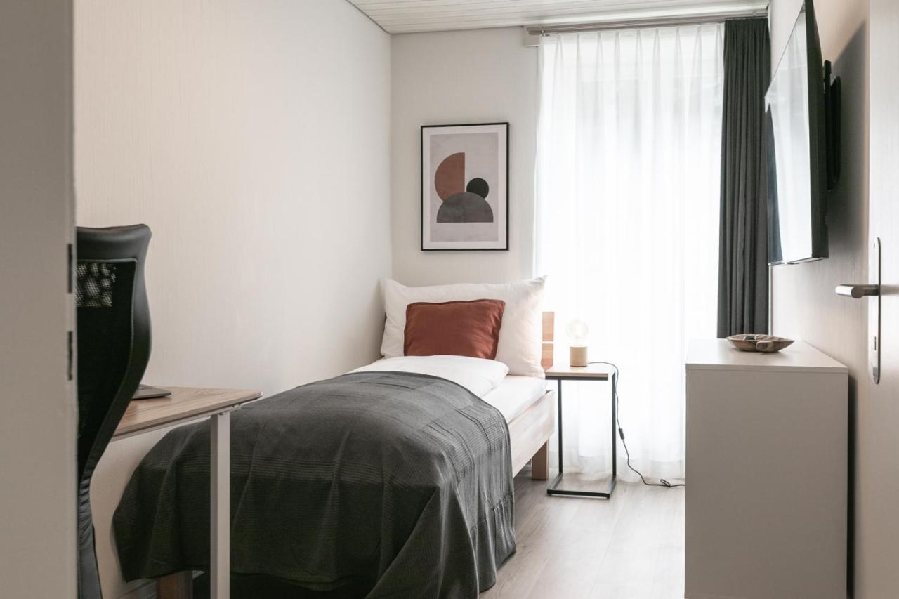 Spirit Apartments Zentral Mit Gratis Parkplatz Lucerna Exterior foto